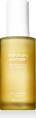 Produktbild von HaruHaru Wonder Black Rice Hyaluronic Anti-wrinkle Serum 50 ml - Anti-Falten-Serum mit schwarzem Reis und Hyaluronsäure