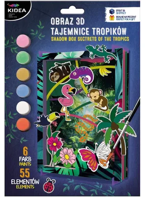 Obrázok produktu pre Tropické záhady 3D obrázok Kidea