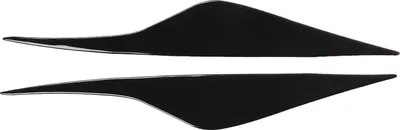 Immagine prodotto di 2pcs fari sopracciglio nero usura fari Eyelid Set per Ford Mondeo MK4 2007-2013