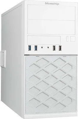 bluechip BUSINESSline T3200 white – Intel Core i3-14100, 8 GB RAM, 500 GB NVMe SSD, Intel UHD Grafik, Windows 11 Pro