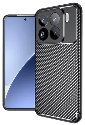 Obrázok produktu pre Techsuit CarbonFiber puzdro pre Xiaomi 15 Pro – čierne (Black)