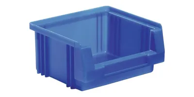 Produktbild von LA-KA-PE Sichtlagerkasten PLK 5 B102xT89xH50 mm blau