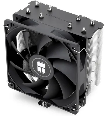Obrázek produktu pro Chladič procesoru Thermalright TR AX120R SE pro AMD a Intel, s jedním chladičem, 1550 otáček za minutu, 4 tepelná potrubí, pro chlazení PC, kompatibilní s AM4/AM5/LGA1851/1700/115X, ventilátor 120 mm, výška 148 mm – černý – AX120R SE