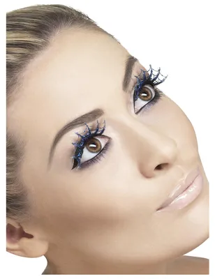 Produktbild von Glitzer Spinnweben Wimpern