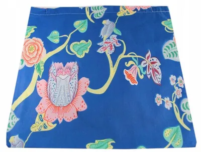 Produktbild von ANDROPOL Kissenhülle 40x40 cm 100% Baumwolle Blumenmuster
