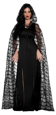 Produktbild von Spinnweben Umhang für Halloween