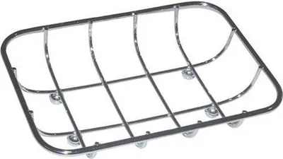 Zdjęcie produktu dla mydelniczka prostokątna 13x9cm Cr 2728