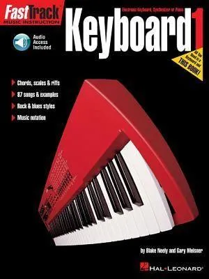 Produktbild von Fasttrack Keyboard Method - Book 1 (Book/Online Audio)