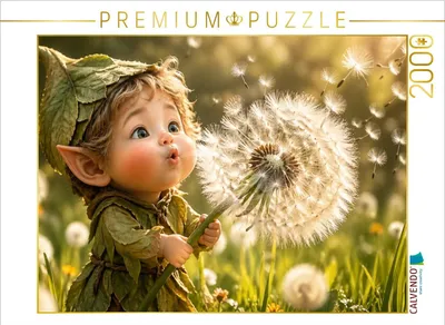 Produktbild von CALVENDO Puzzle Ein Wunsch im Sommerwind | 2000 Teile Lege-Größe 90x67cm Foto-Puzzle für glückliche Stunden