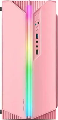 Produktbild von Mars Gaming MC-S1, Mini Tower, PC, Pink, micro ATX, Mini-ITX, Gaming, Bernstein, Blau, Grün, Rot