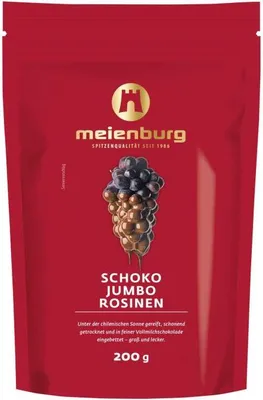 Produktbild von Meienburg Schoko Jumbo Rosinen 200g