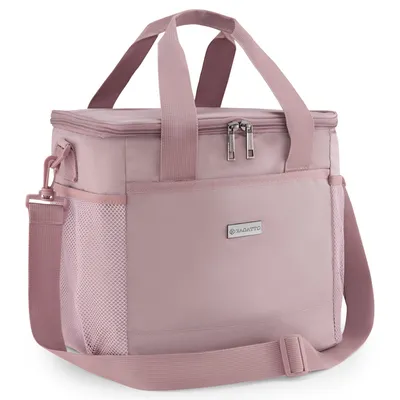 Produktbild von Zagatto Umhängetasche thermotasche isolierte für lebensmittel geräumig 15L Rosa ZG1029