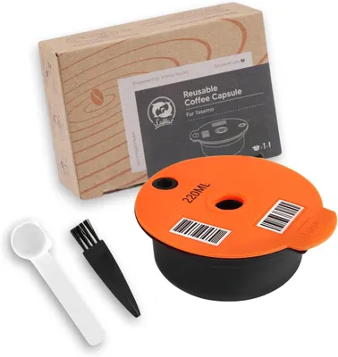 Produktbild von Wiederverwendbare Tassimoo Kaffeepads - Nachhaltige PP Kunststoffkapsel für Bosch Tasimo Maschinen