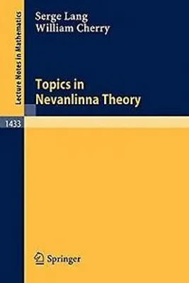 Produktbild von Topics in Nevanlinna Theory