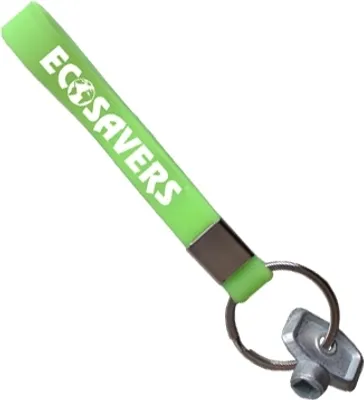 Produktbild von Ecosavers Heizkörperschlüssel – mit Schlüsselring