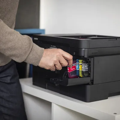 Image de Imprimante multifonction Brother | MFC-J4550DW | Jet d'encre | Couleur | Tout-en-un | A4 | Wi-Fi | Noir