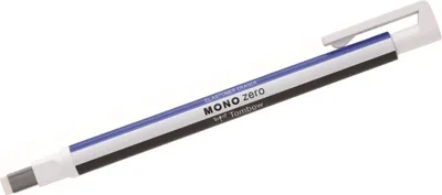 Image de 5 x Tombow EH-KUSMONO zero classic eckige Spitze weiß/blau/schwarz