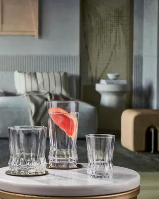 Productafbeelding van Hermia Concept, Gaia 18, glazen set (18-delig), transparant, 100% glas, 285 cm