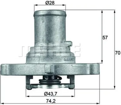 Produktbild von Mahle Thermostat für Fiat Lancia