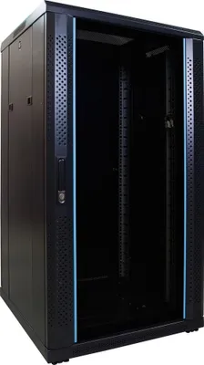 Produktbild von DSIT 22 HE 19” Serverschrank, mit Glastür (BxTxH) 600 x 600 x 1200mm (DS6622)