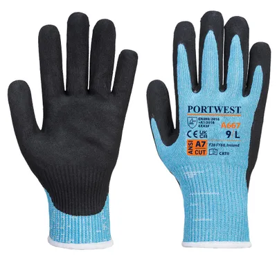 Immagine prodotto di Portwest A667 Claymore AHR guanto antitaglio Blu/Nero taglia L