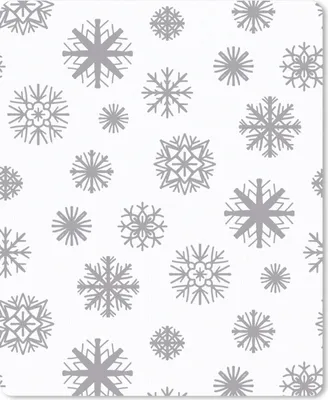 Produktbild von MuchoWow® Mauspad Mousepad Schneeflocke - Design - Winter 19x23 cm - Mousepads - Maus Mat - Pad - Mausunterlage - Mauspads - Spielen