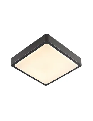 Produktbild von SLV Wand/Deckenleu. AINOS SQUARE 1003452 17W 1300lm 3/4K IP65 Sensor, anthrazit