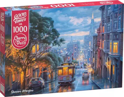 Produktbild von CHERRY PAZZI Puzzle Regenreflexionen 1000 Teile