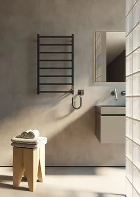 Immagine prodotto di ELNA Atria 8 Termosifone elettrico da bagno 184W 870x530 mm nero