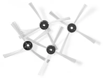Obrázok produktu pre Nedis VCBR210NED4, Kefa, Robotický vysávač, Biela, Nedis, VCRO210BK, 4 kusov