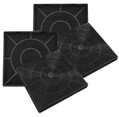 Produktbild von Super-Sparset 4 Stück Aktiv-Kohlefilter für Oranier KSC 100 im Umluftbetrieb Zubehör Dunsthaube