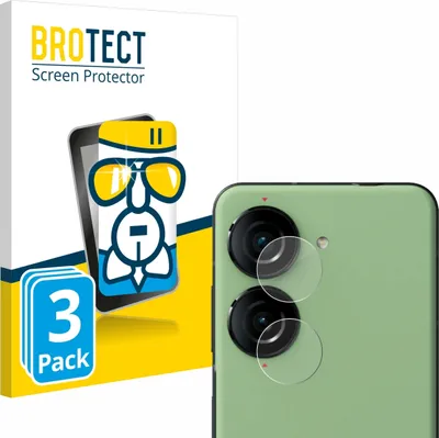 Produktbild von 3x BROTECT Schutzglas für ASUS ZenFone 10 (NUR Kameraschutz) Schutzfolie Panzer Folie Glas Display Schutz klar