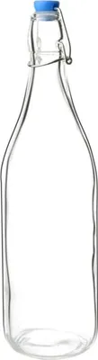 Produktbild von Olympia Glasflaschen mit Bügelverschluss | 1L | 12 Stück | Spülmaschinenfest