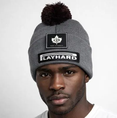 Immagine prodotto di Cappello invernale da uomo K1x Play Hard Bommel Beanie Grigio Heather 1153-5240-8801 - UNI