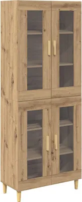 Image de Haut Armoire Chêne artisanal 69,5 x 34 x 180 cm