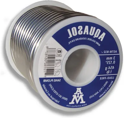 Productafbeelding van Soldeer Draad - Loodvrij Zilver - Sanitair Reparatie - Zilveren Lager - 3mm Diameter - Zilver