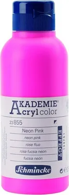 Produktbild von Neon Pink 250ml Acrylfarbe - AKADEMIE Acryl - Schmincke 23 855 027