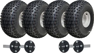 Obrázok produktu pre 22x11.00-8 Twin Axle Knobby ATV Quad Trailer Kit Cestná legálna nosnosť 620 kg