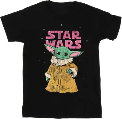 Produktbild von Star Wars - "The Mandalorian The Child" T-Shirt für Herren BI47259 (5XL) (Schwarz)