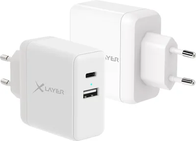 Produktbild von Xlayer Ladegerät XLayer USB QC3.0 + 5V/2.4A Netzteil