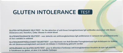 Produktbild von Glutenunverträglichkeit Test - The Tester, Glutenintoleranz Test, Ergebnis in 15 Minuten, zuverlässig & präzise - Leichte Anwendung