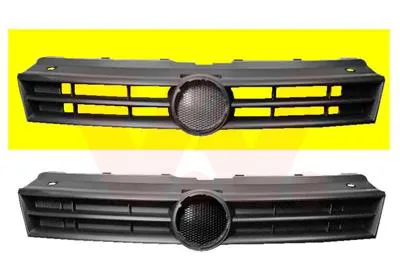 Produktbild von VAN WEZEL 5829510 Kühlergrill Frontgrill für VW Polo Schrägheck (6R1, 6C1) Schwarz