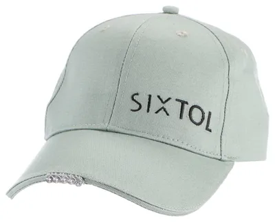 Obrázok produktu pre SIXTOL čiapka s LED svetlom B-CAP 25lm, dobíjacia, USB, univerzálna veľkosť, zelená