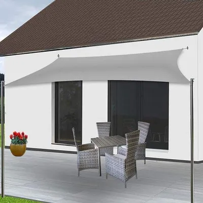 Immagine prodotto di Tenda da sole Famanu, protezione UV, 2 x 4 metri, resistente alle intemperie, traspirante