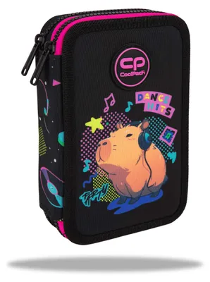 Obrázek produktu pro Piórnik podwójny z wyposażeniem Coolpack Jumper 2 Capybara Music