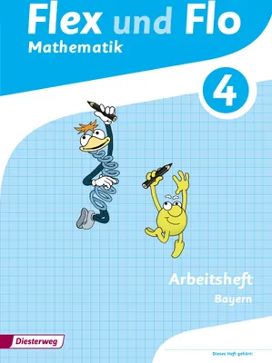 Produktbild von Flex und Flo 4. Arbeitsheft. Bayern