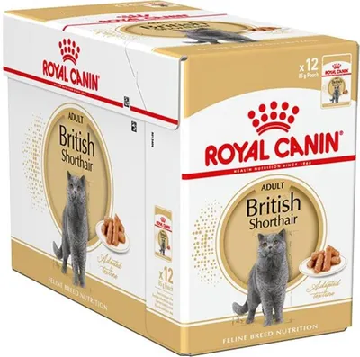 Produktbild von Royal Canin British Shorthair Adult, Adult, 85 g