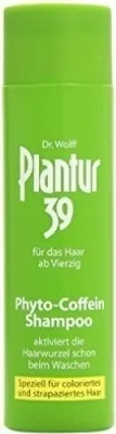 Zdjęcie produktu dla Plantur 39, szampon z fito-kofeiną do włosów farbowanych i zniszczonych, 250 ml