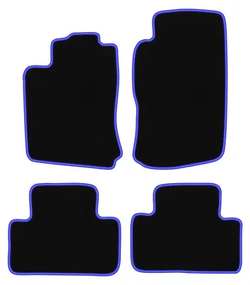 Immagine prodotto di Tappetini in velluto Nero/Blu per Opel Vectra B 1996-2001 Set 4 pezzi