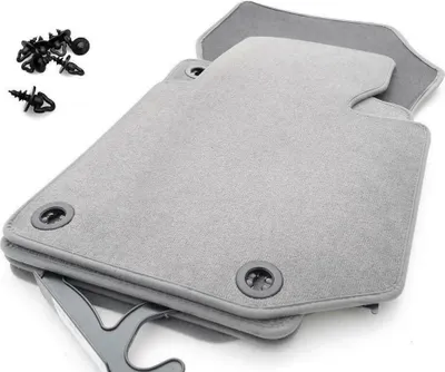 Produktbild von Velours Fußmatten für 3er BMW E36 Cabrio Original Qualität grau 4-teilig